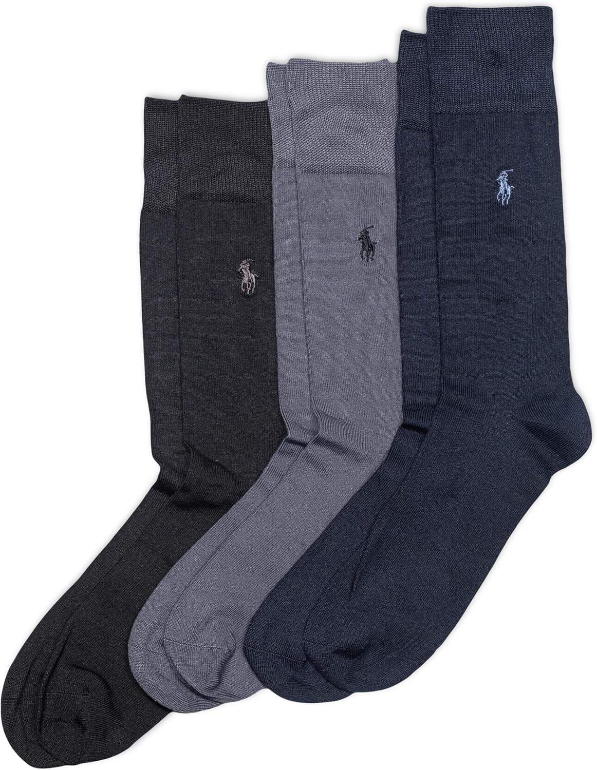 Polo Ralph Lauren Men's Supersoft Flat Crew Socks (3 Pairs)