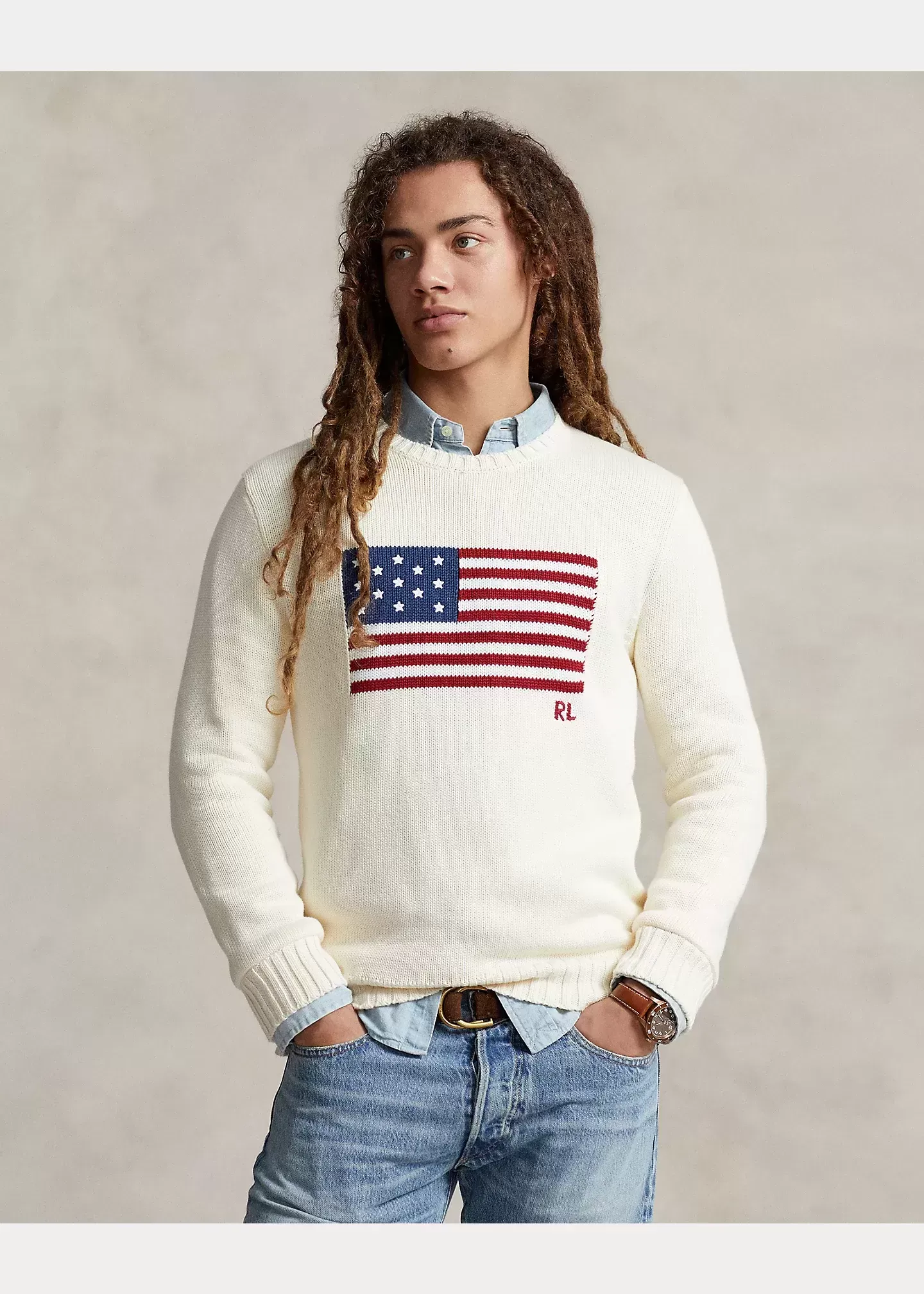 Polo Ralph Lauren The Iconic Flag Sweater