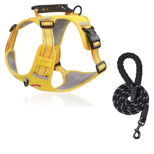 This harness leash combo is a game-changer-No Pull Dog Harness for Pets- Store Anniversary Hot Sale