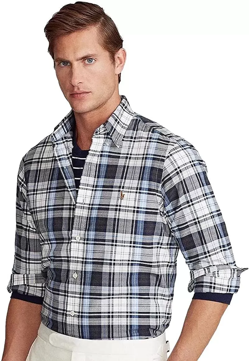 POLO RALPH LAUREN Men's Long Sleeve Classic Oxford Shirt