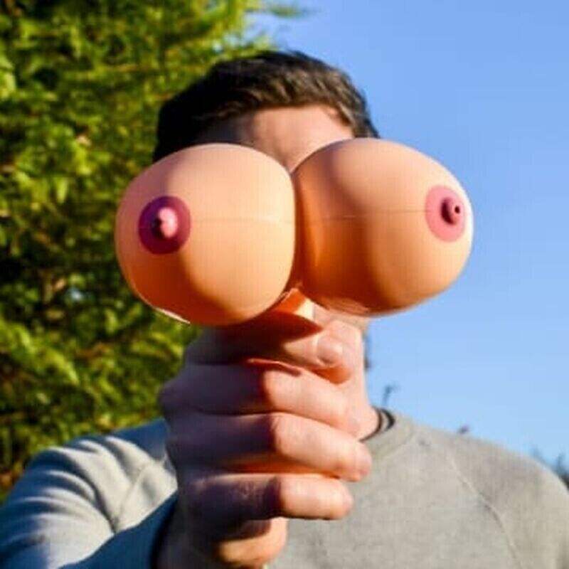 🏖️Boobie Squirt Gun 10 oz Water Gun Fun Bachelor Novelty Pool Party Gag Toy Gift🌊