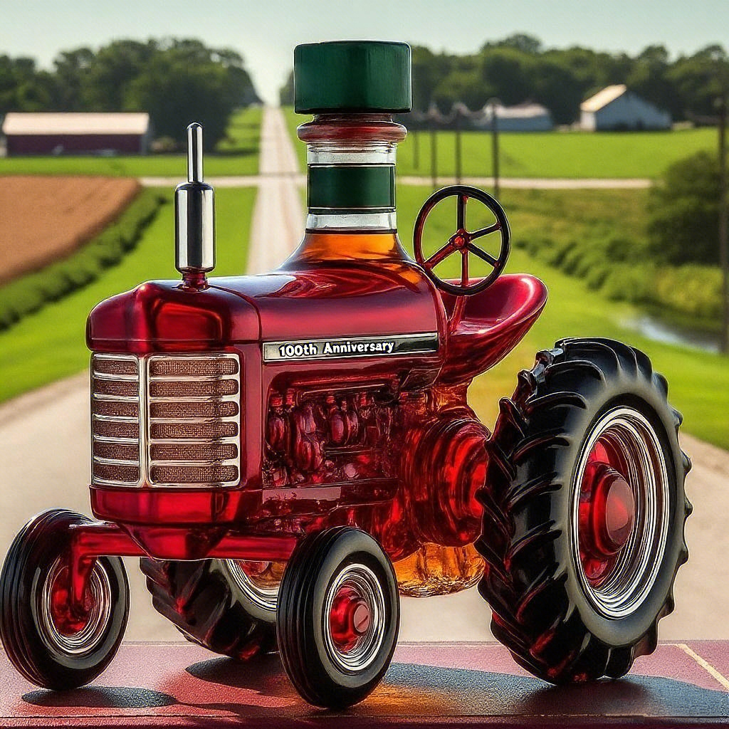 Farmall 100Th Anniversary Whisky Bottle