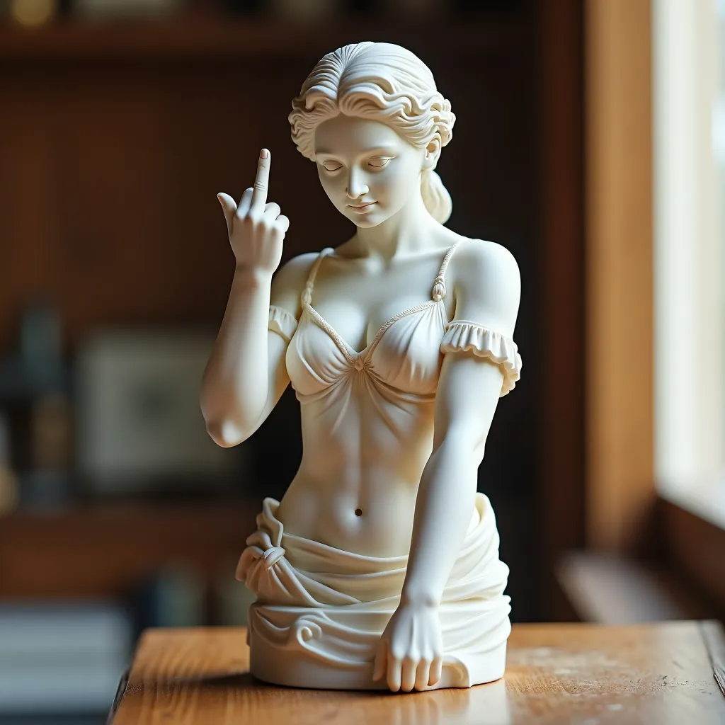 🎨✨ Venus with Attitude – The Original ‘Talk to the Hand’ Icon!