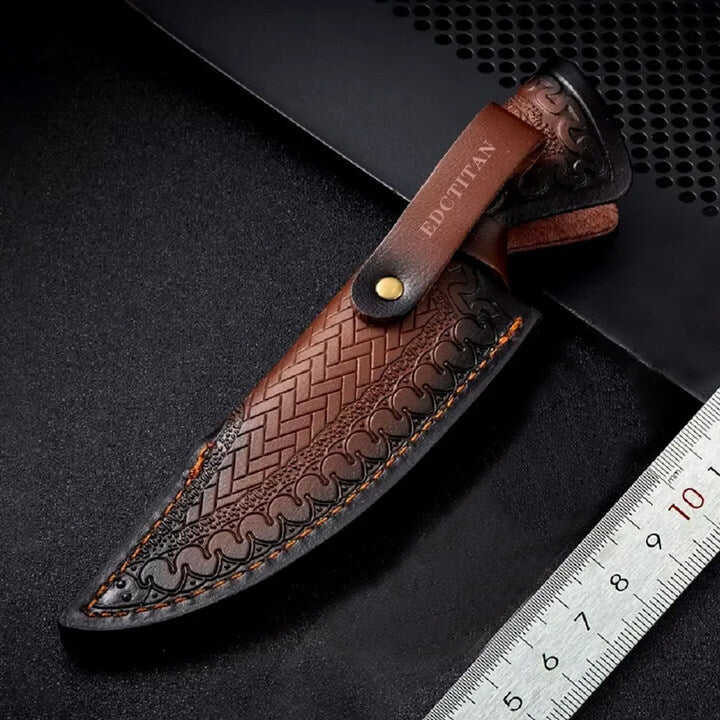 Frostbane Dragonbone Blade : VG10 Steel Hunting Knife
