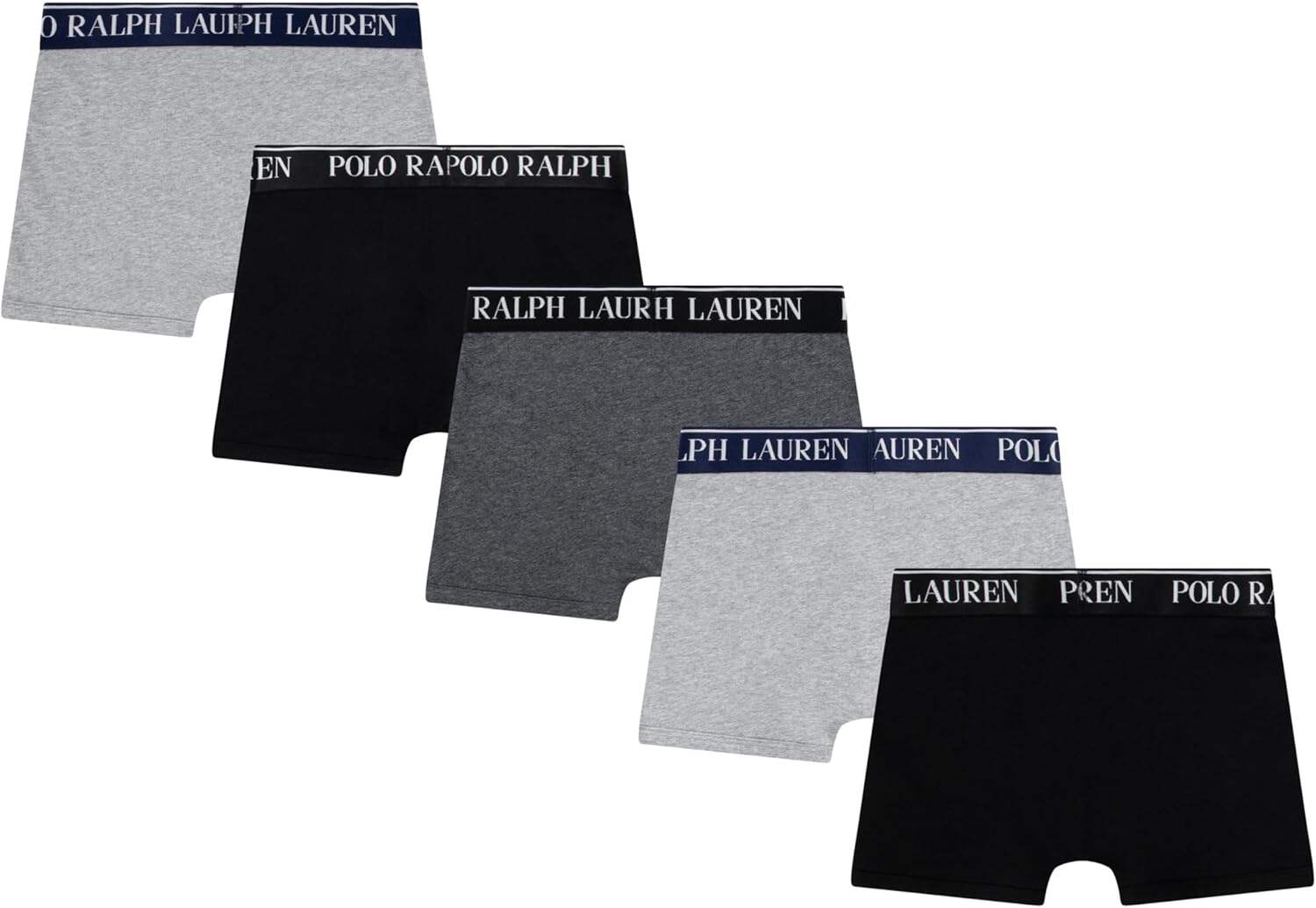 POLO RALPH LAUREN Boys' 5-Pack Boxer Briefs