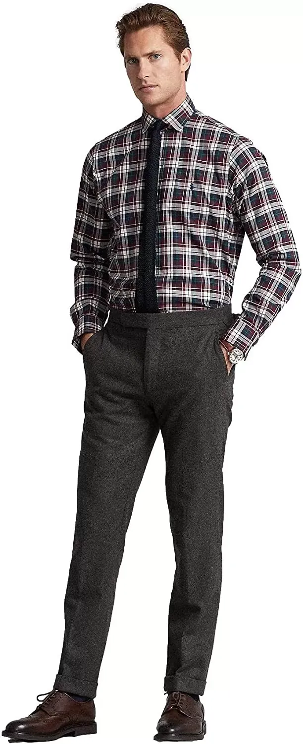 POLO RALPH LAUREN Men's Long Sleeve Classic Oxford Shirt