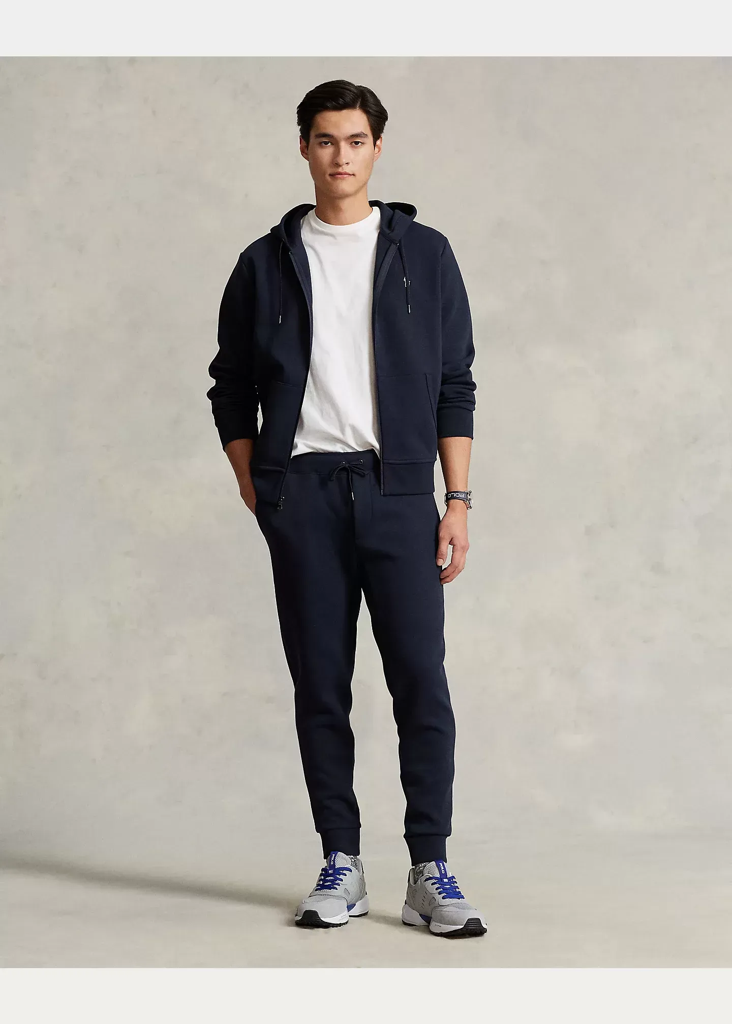 Polo Ralph Lauren Double-Knit Full-Zip Hoodie