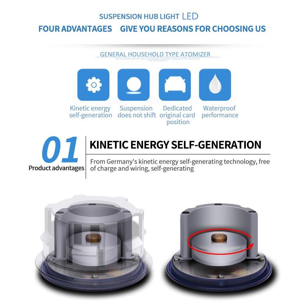 🔥Magnetic Suspension LED Floating Wheel Cap 2025 Version 4PC