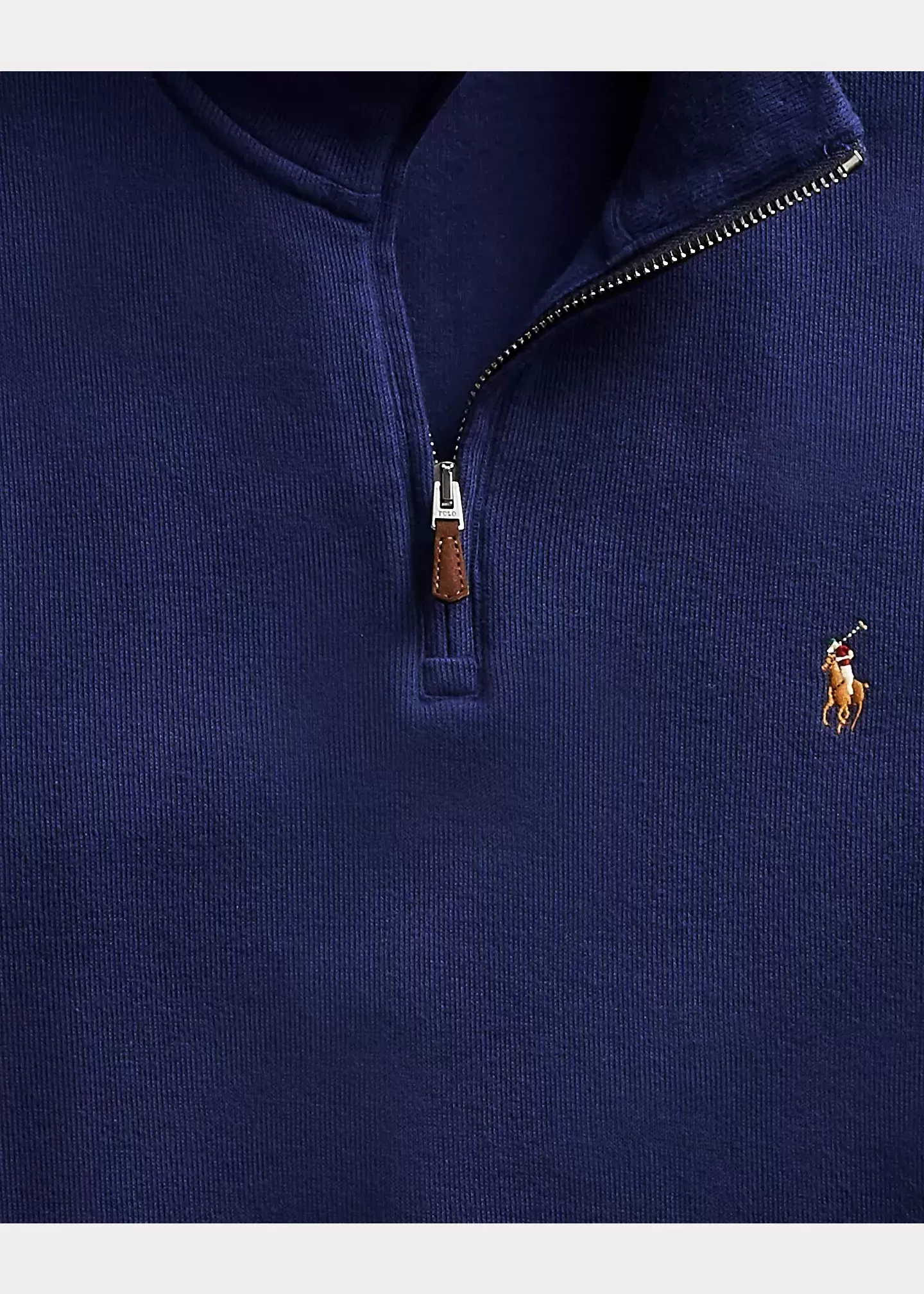 Polo Ralph Lauren Estate-Rib Quarter-Zip Pullover