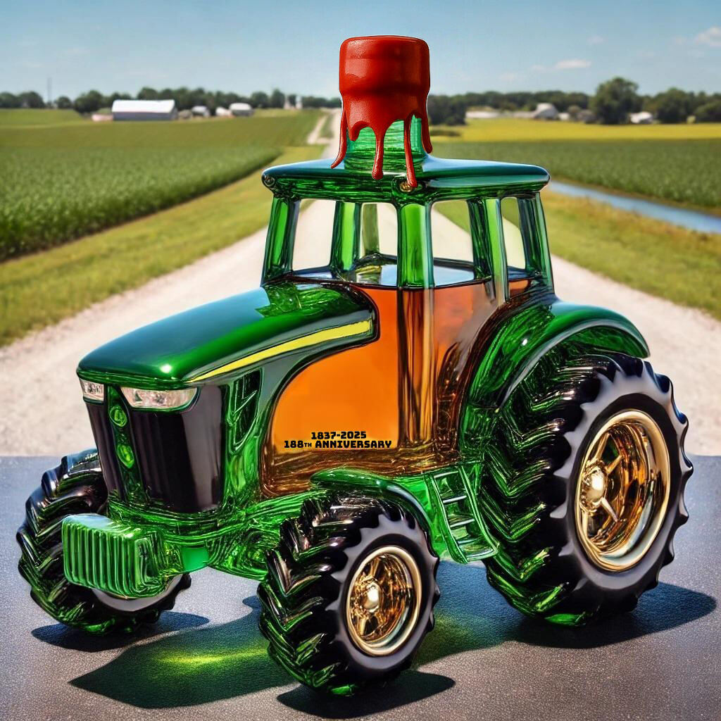 John Deere 188 Anniversary Whiskey Bottle
