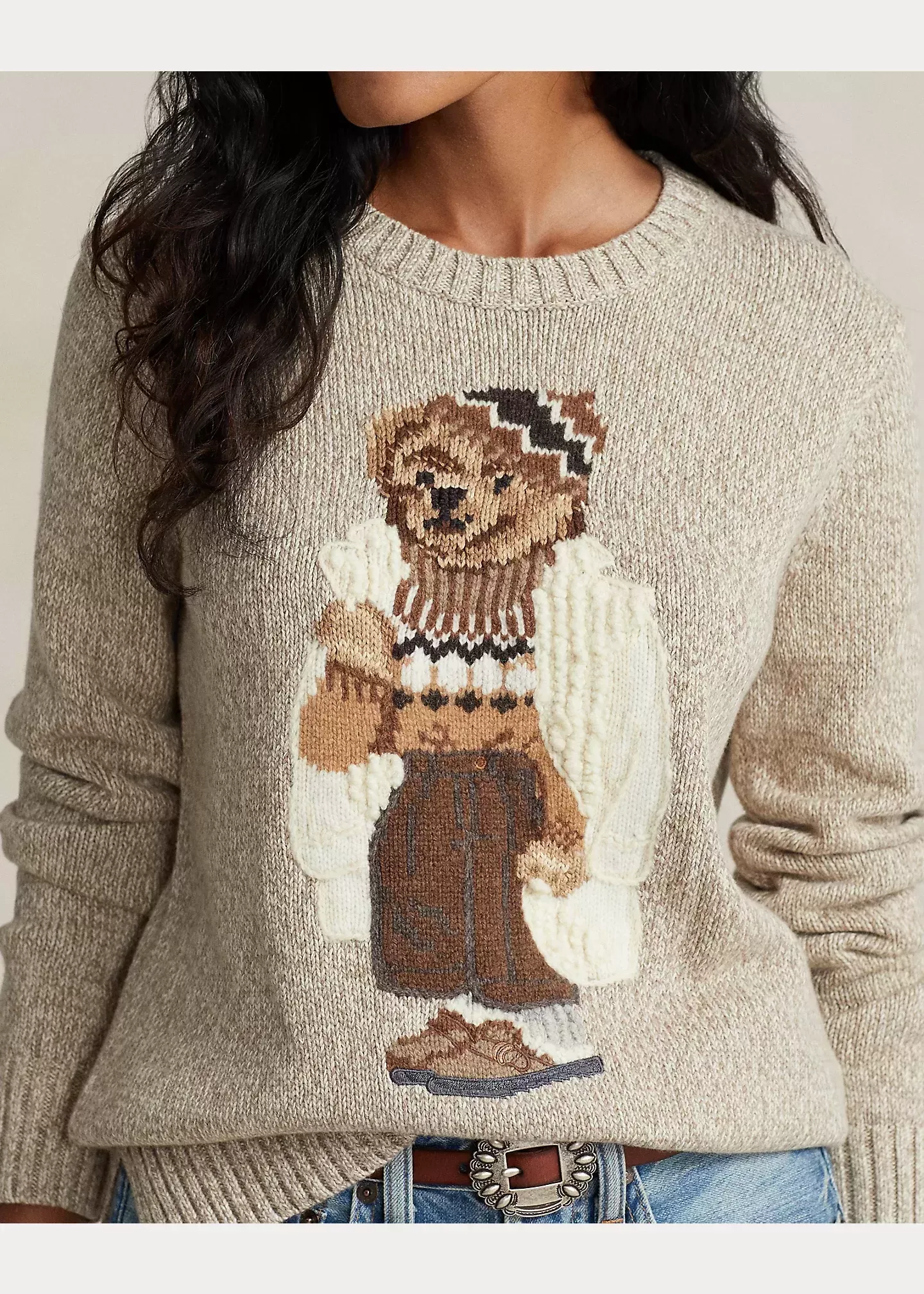 Polo Ralph Lauren Polo Bear Cotton-Blend Sweater