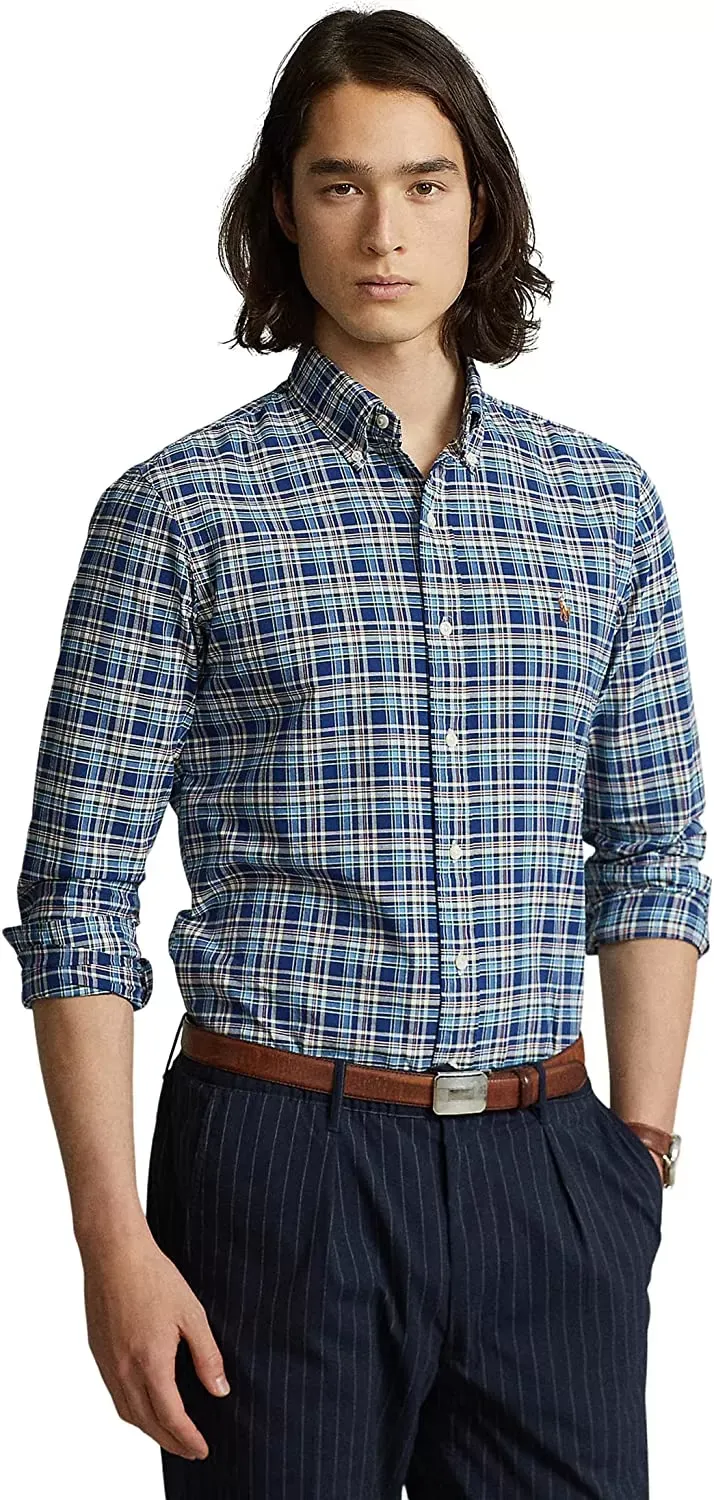 POLO RALPH LAUREN Men's Long Sleeve Classic Oxford Shirt