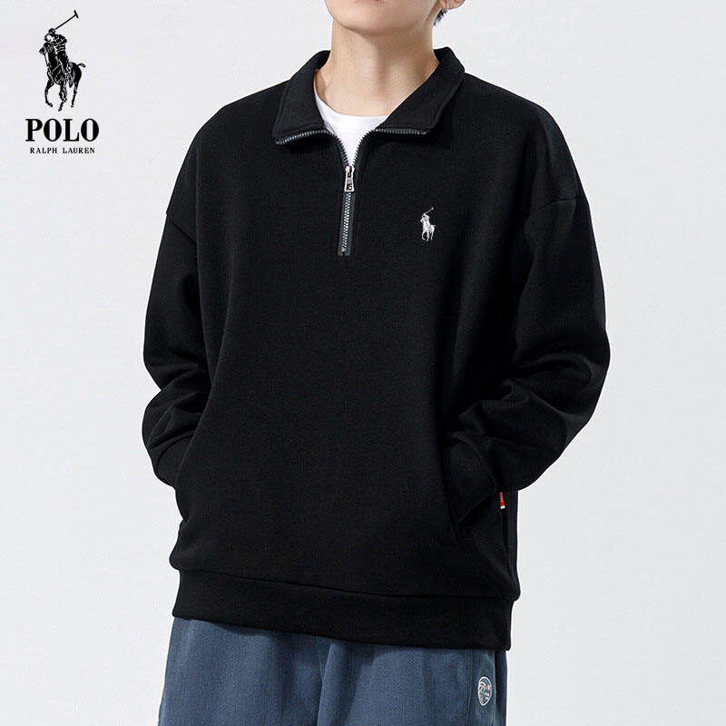 Ralph Lauren men's autumn and winter casual cotton sweatshirt jacket