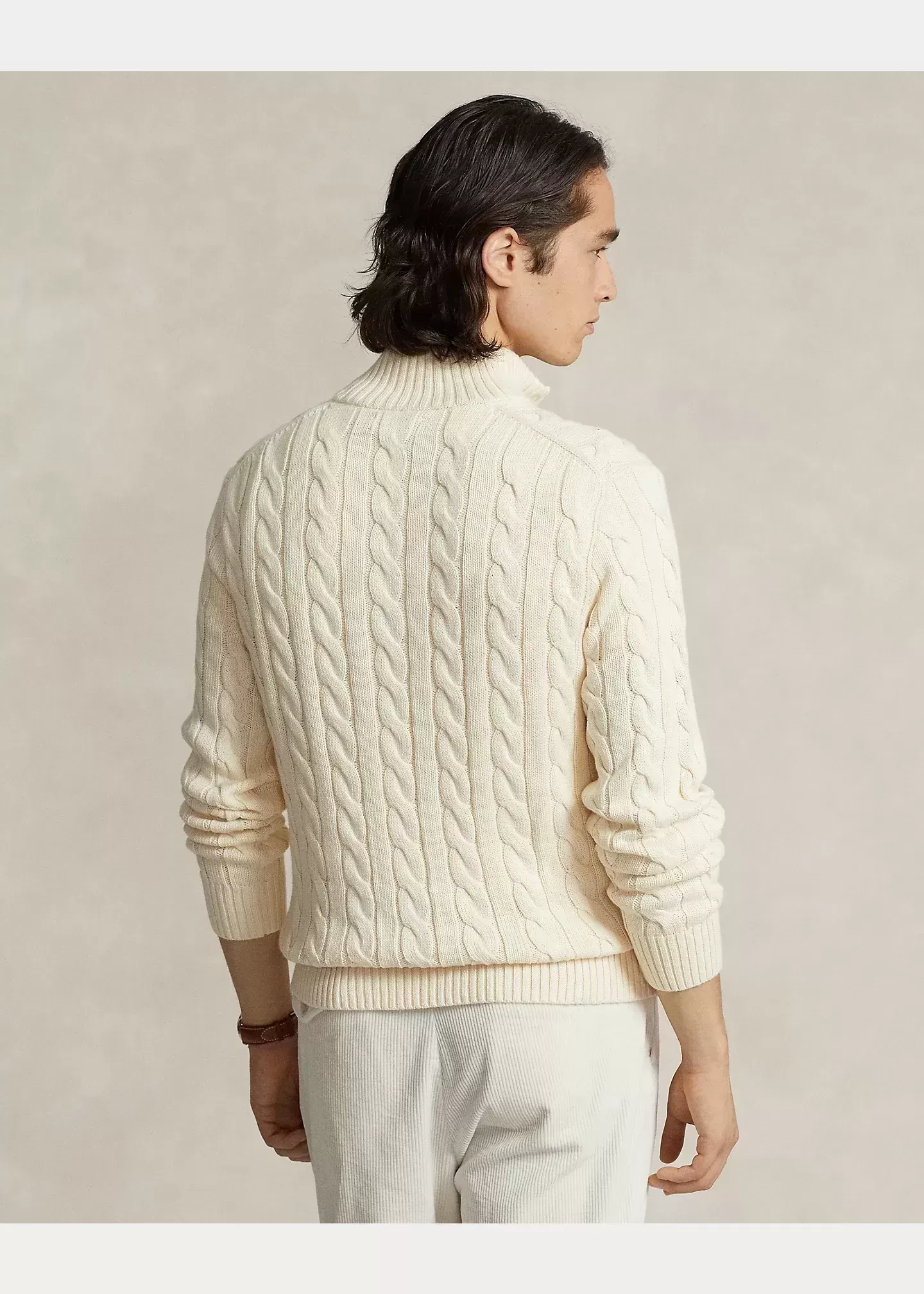 Polo Ralph Lauren Cable-Knit Cotton Sweater