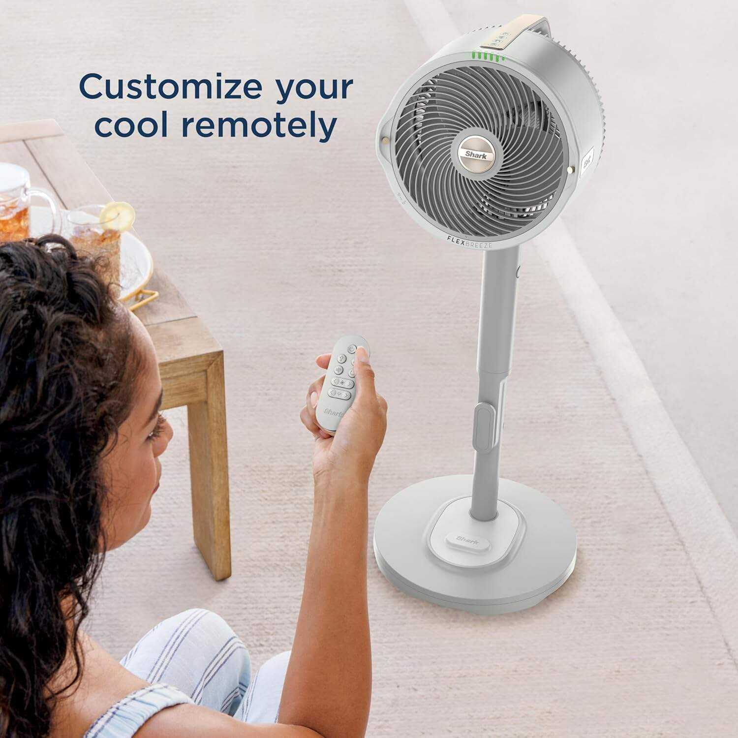 Shark FlexBreeze Pro Mist Fan — Indoor & Outdoor, Integrated Misting