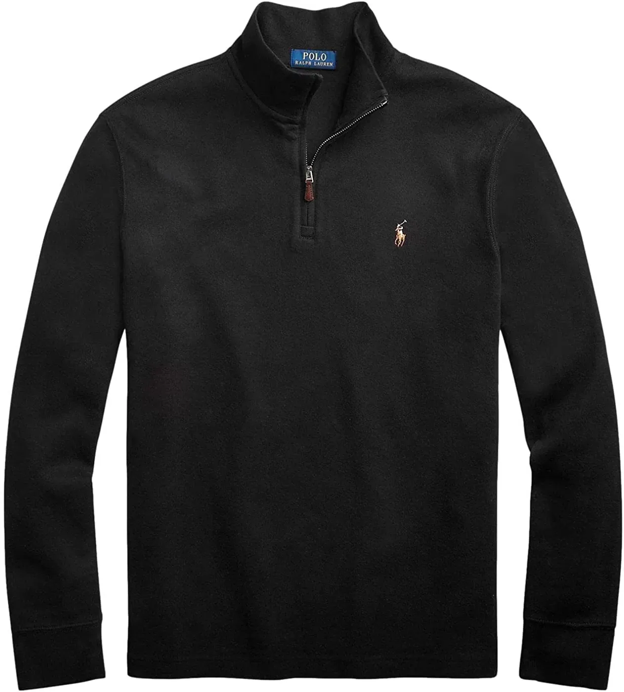 POLO RALPH LAUREN Men's Classic Estate-Rib Quarter-Zip Pullover Sweater