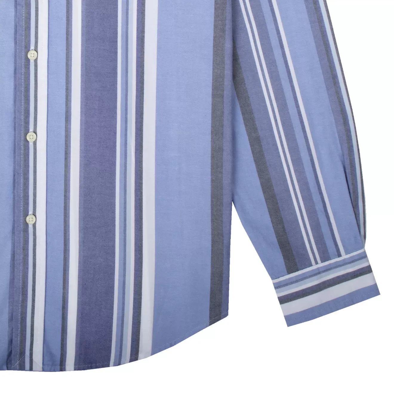 Ralph Lauren Custom Fit Striped Oxford Shirt Blue Multi