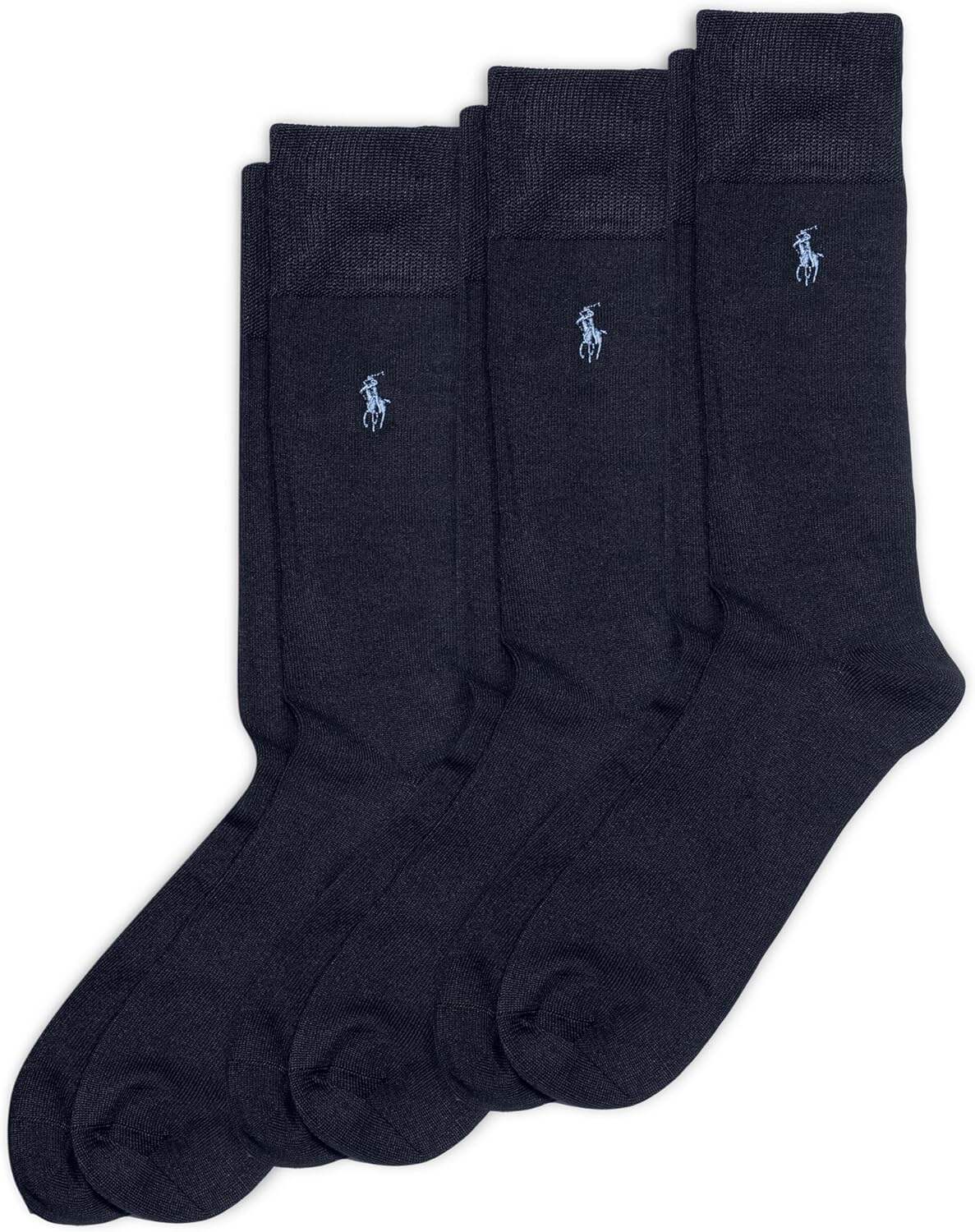 Polo Ralph Lauren Men's Supersoft Flat Crew Socks (3 Pairs)