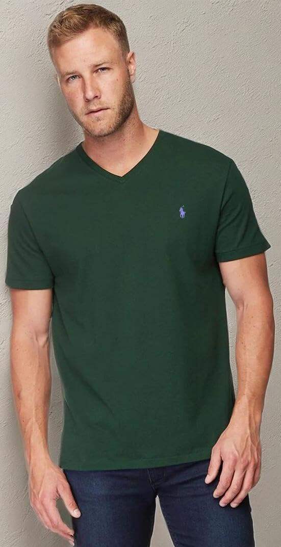 Polo Ralph Lauren Men's V Neck Classic Fit T-Shirt