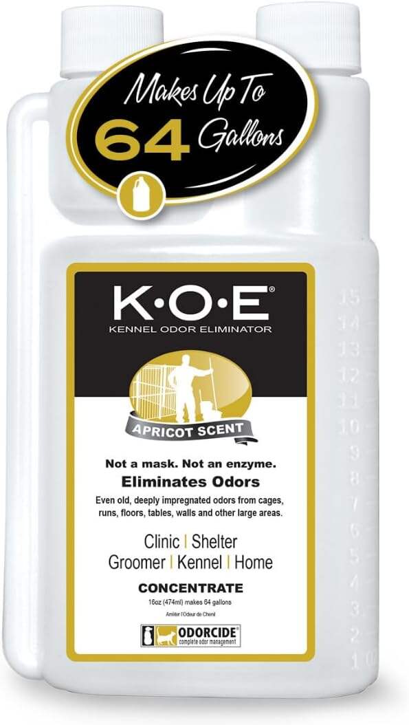 K.O.E Kennel Odor Eliminator Fresh Scent Concentrate 16 oz