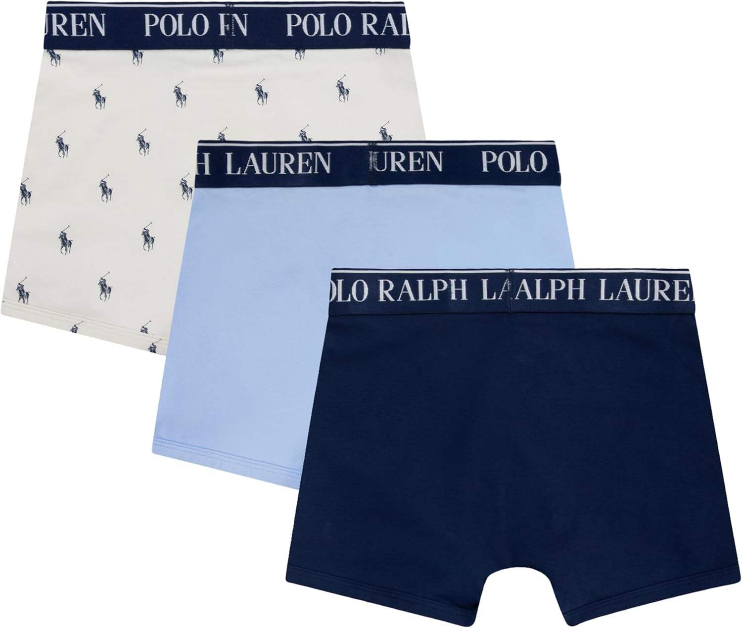 POLO RALPH LAUREN Boys' 3-Pack Boxer Briefs