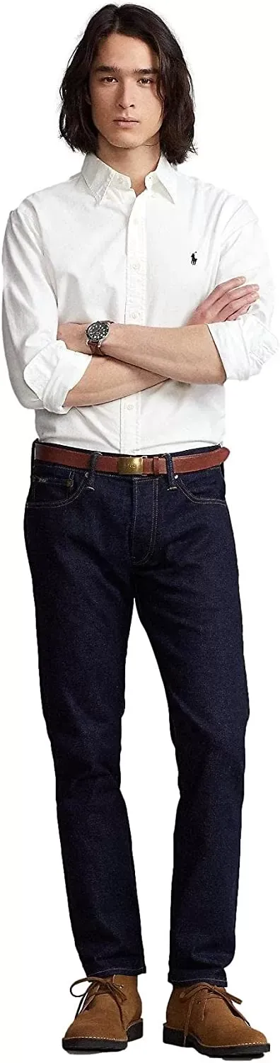 POLO RALPH LAUREN Men's Long Sleeve Classic Oxford Shirt