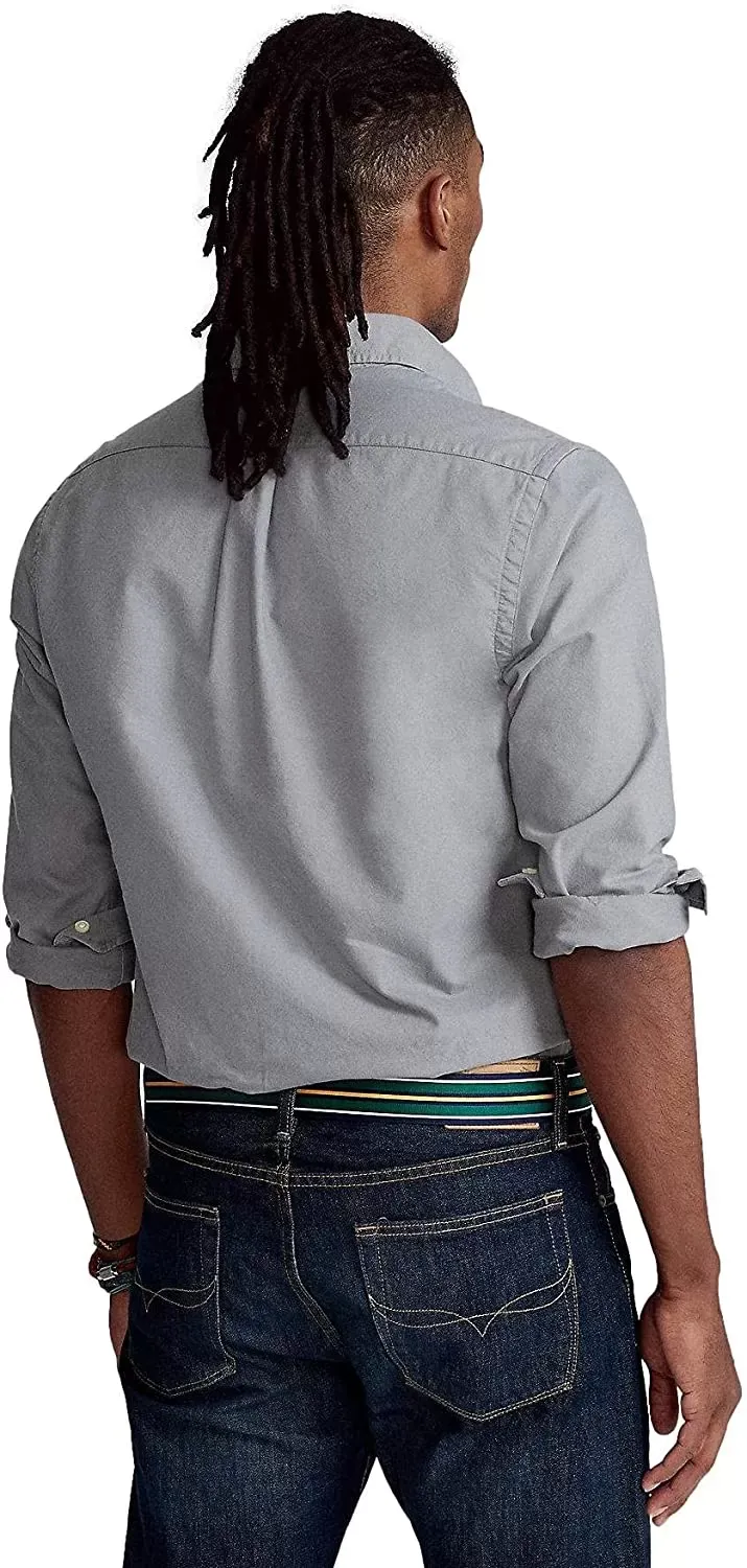 POLO RALPH LAUREN Men's Long Sleeve Classic Oxford Shirt