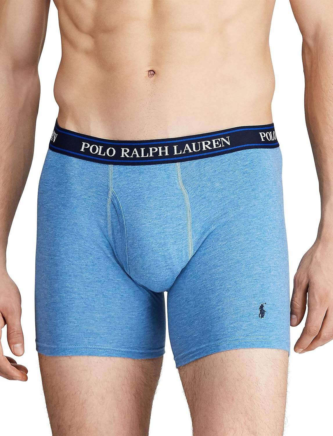 Polo Ralph Lauren Men's Stretch Classic Fit Boxer Briefs, Trunks & Long Leg Available, 3-pack