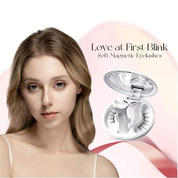 💖Summer Hot Sale - Soft Magnetic Eyelashes All-in-One Box, Reusable