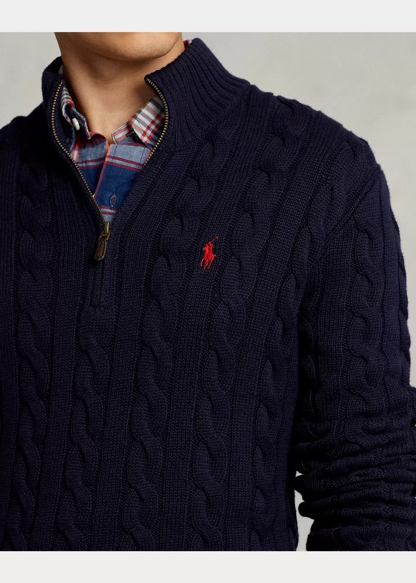 Polo Ralph Lauren Cable-Knit Cotton Sweater