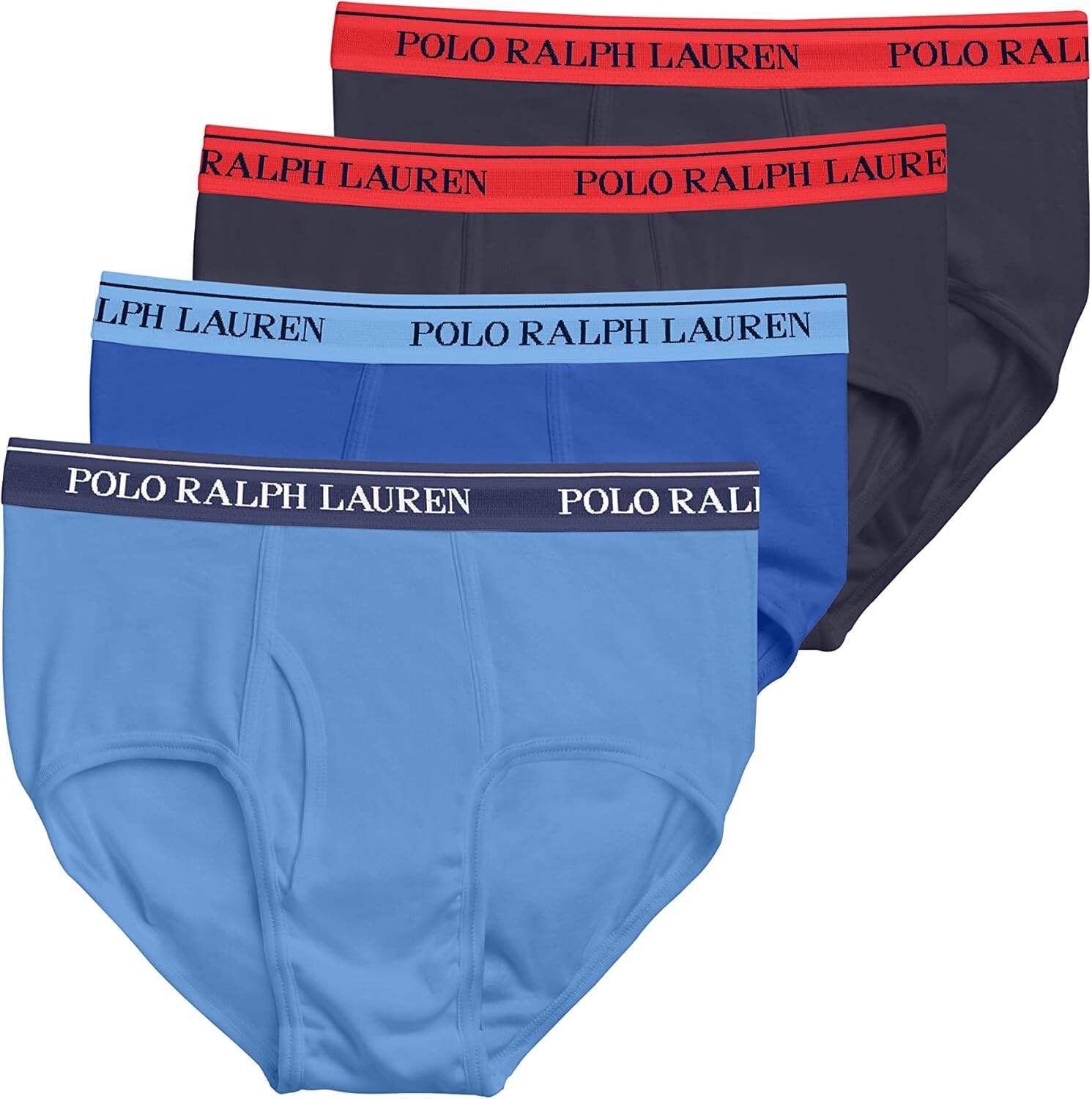 Polo Ralph Lauren Men's Stretch Classic Fit Briefs 4 Pack