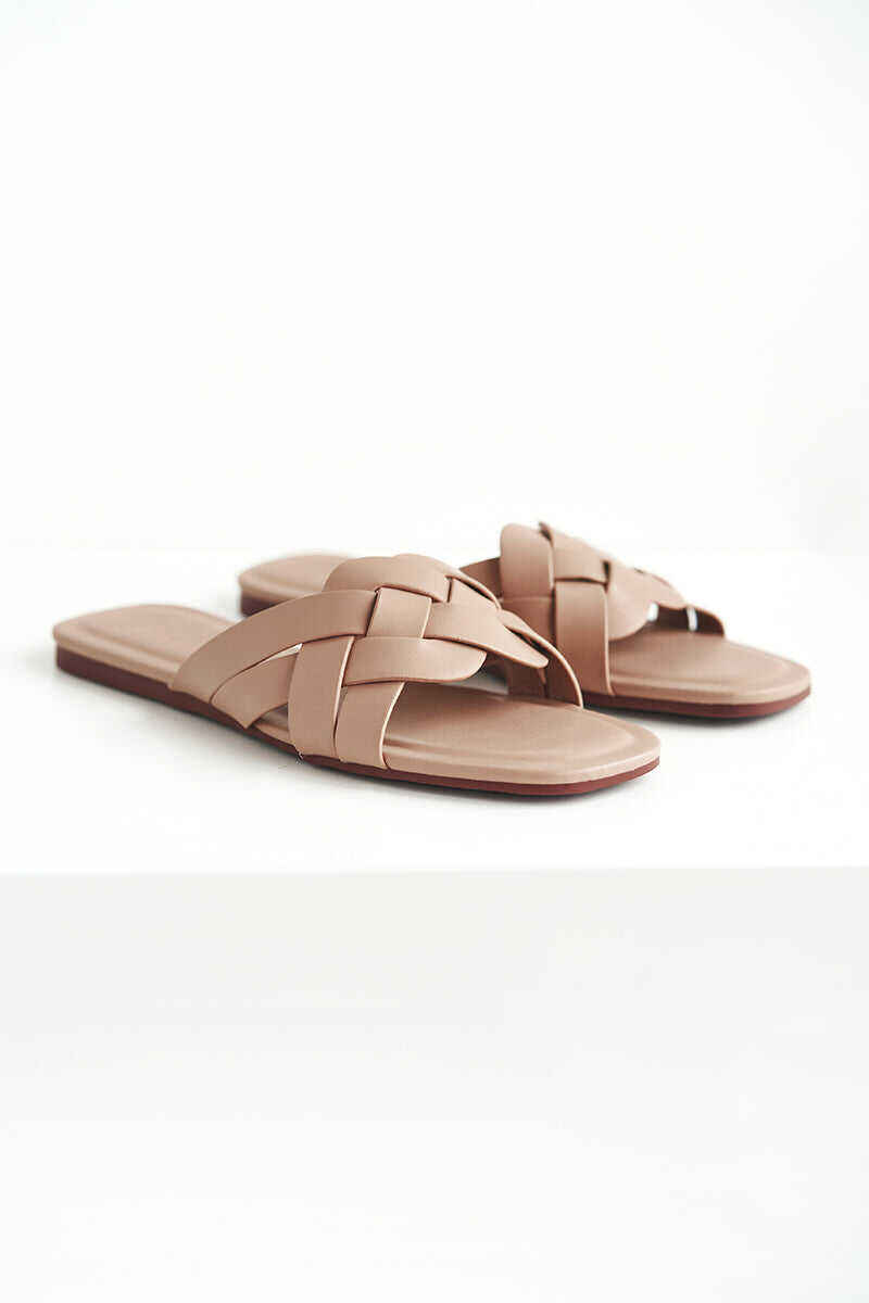 Hyacinth Sliders in Nude