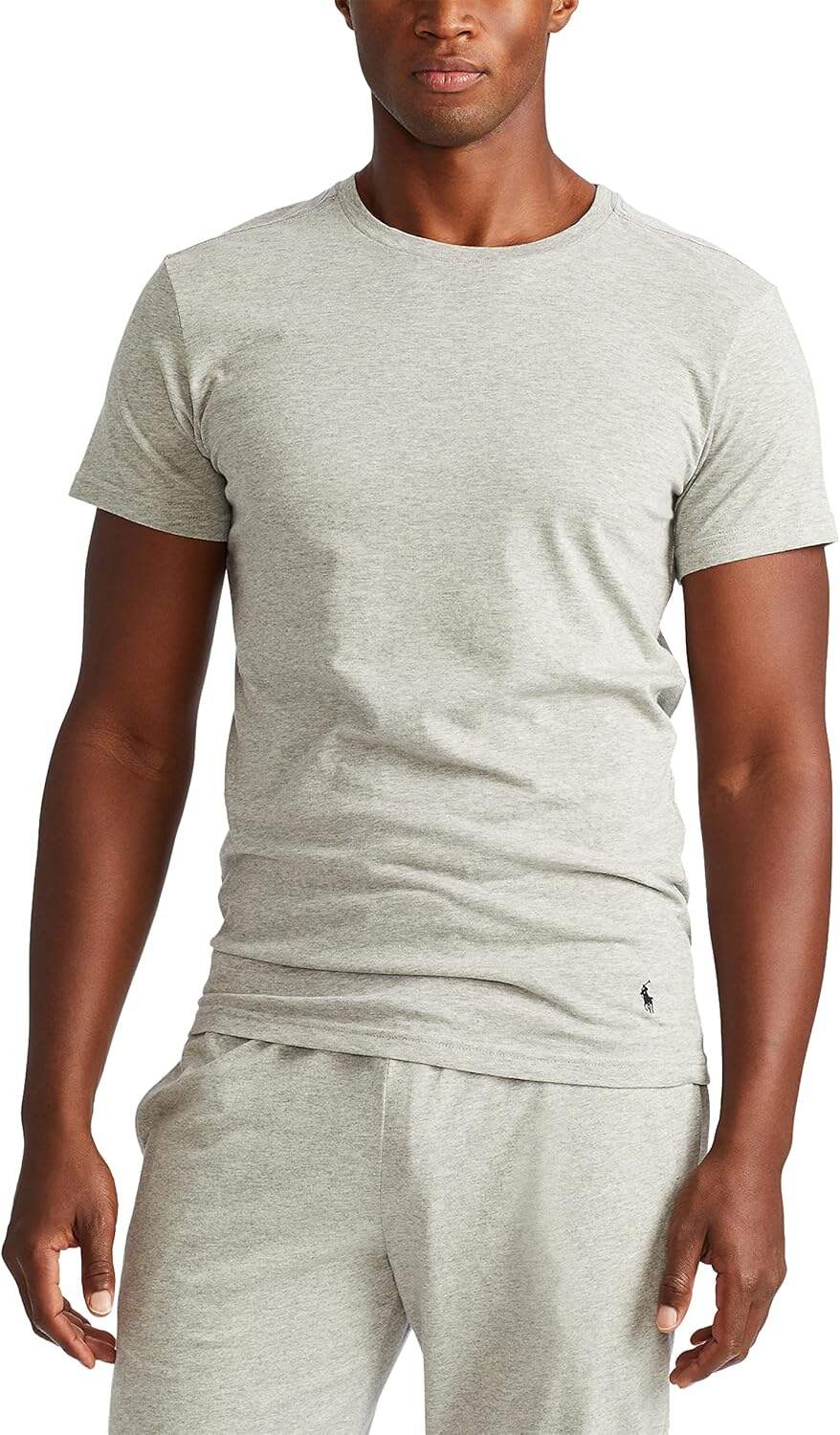 POLO Men's Polo Ralph Lauren Slim Fit Wicking Crew Undershirts (3 Pack)