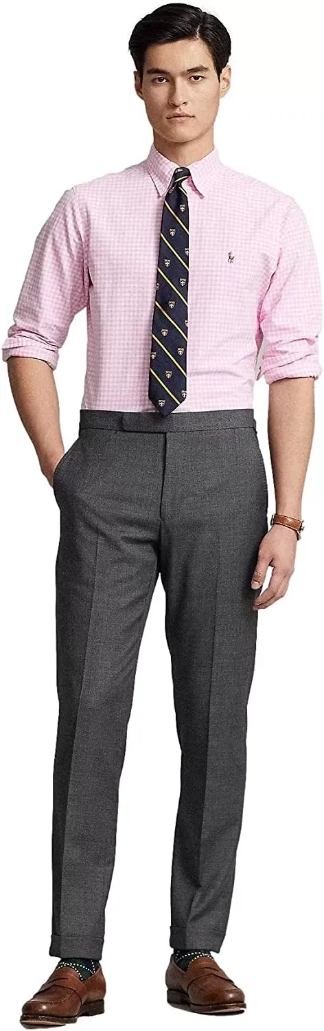 POLO RALPH LAUREN Men's Long Sleeve Classic Oxford Shirt