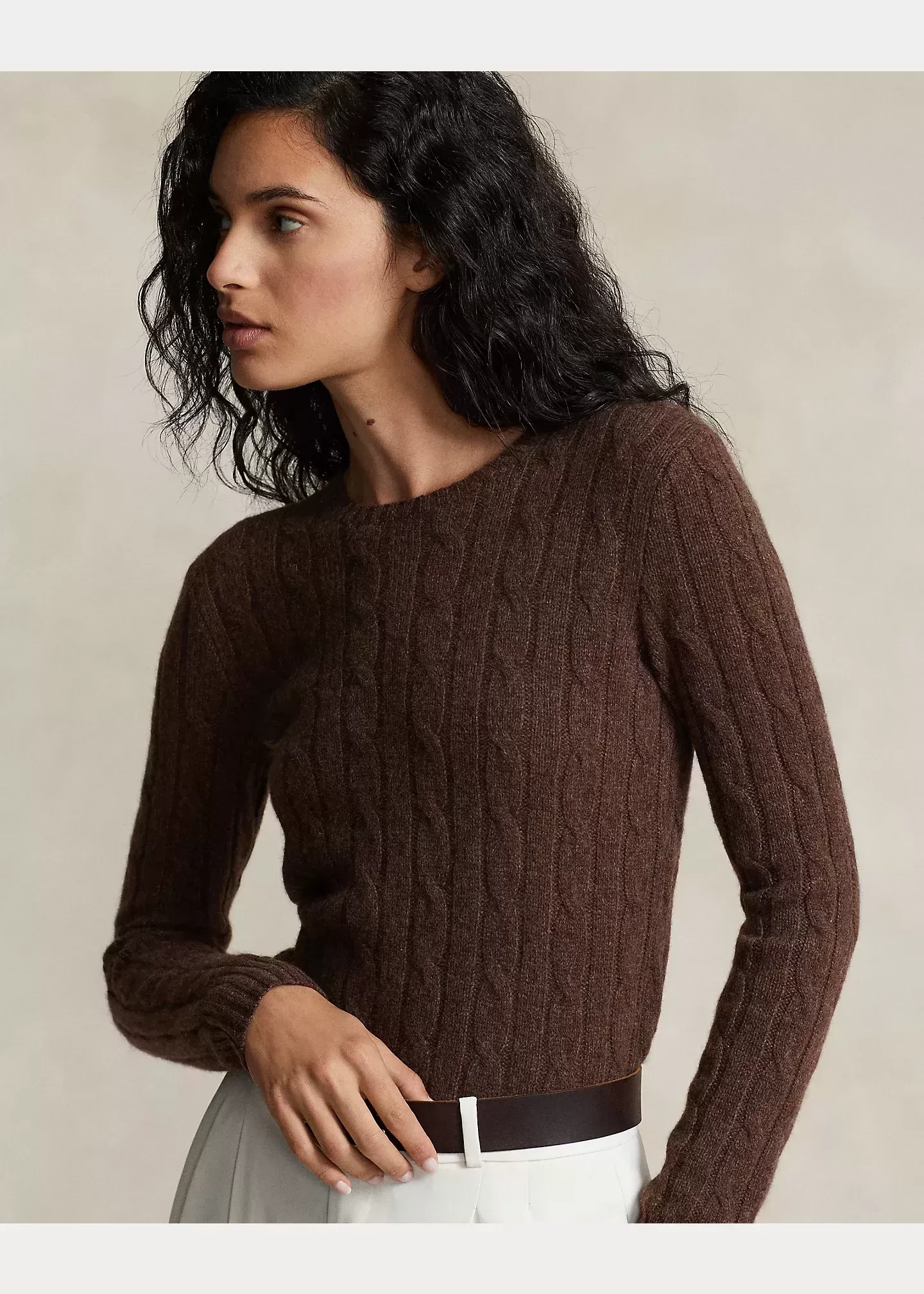Polo Ralph Lauren Cable-Knit Cashmere Sweater