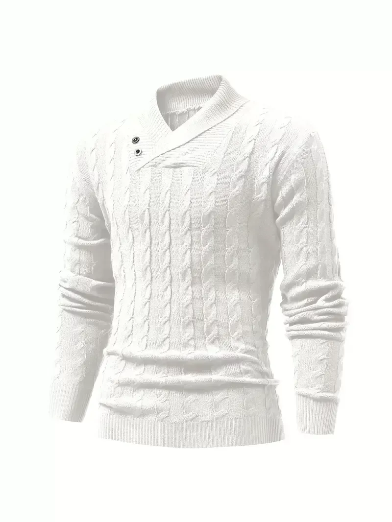 Ralph Lauren Men's Casual Warm High Stretchy Pullover Sweater For Fall Winter
