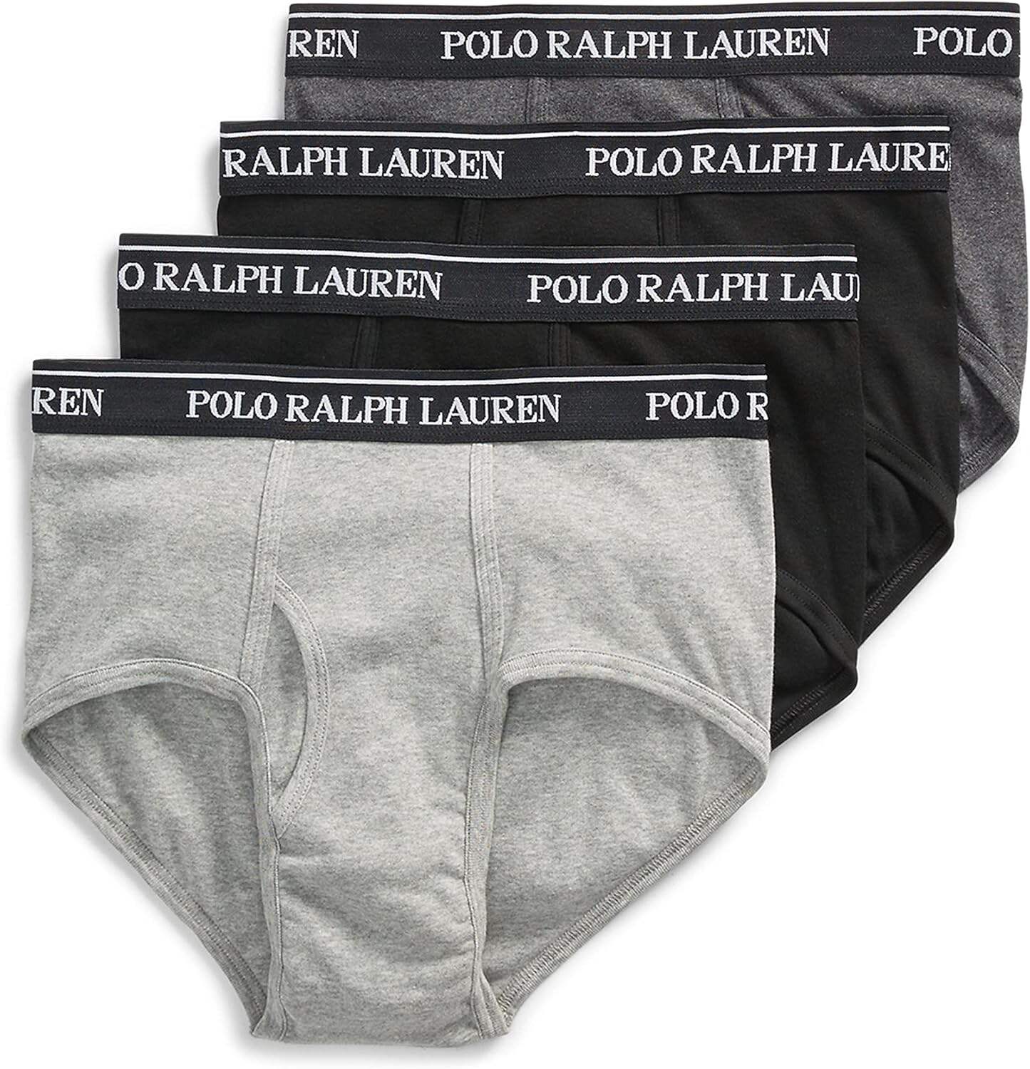 Polo Ralph Lauren Men's Stretch Classic Fit Briefs 4 Pack