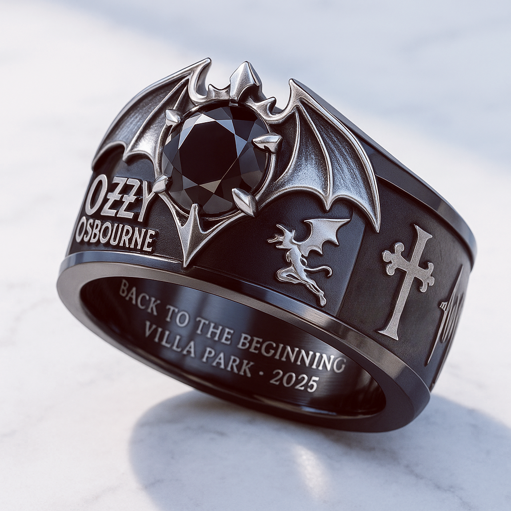 Ozzy Osbourne Limited Edition Commemorative Ring