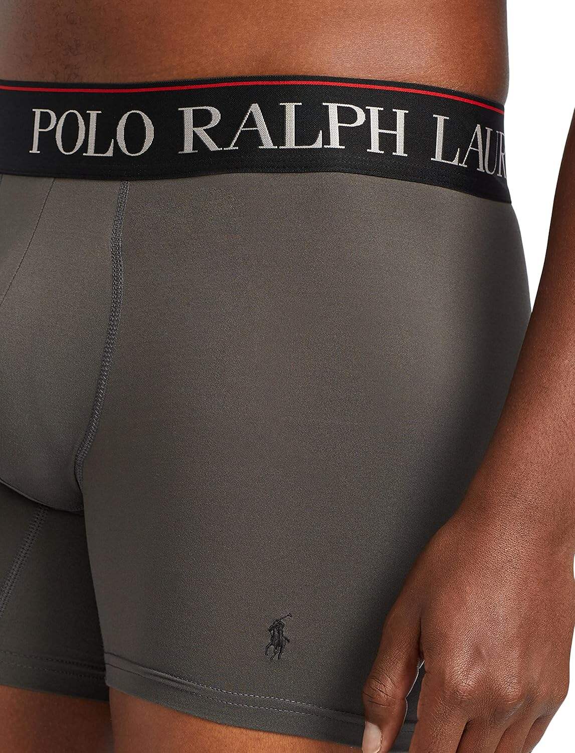 Polo Ralph Lauren Men's 4D Flex Cool Microfiber Boxer Briefs 3 Pack