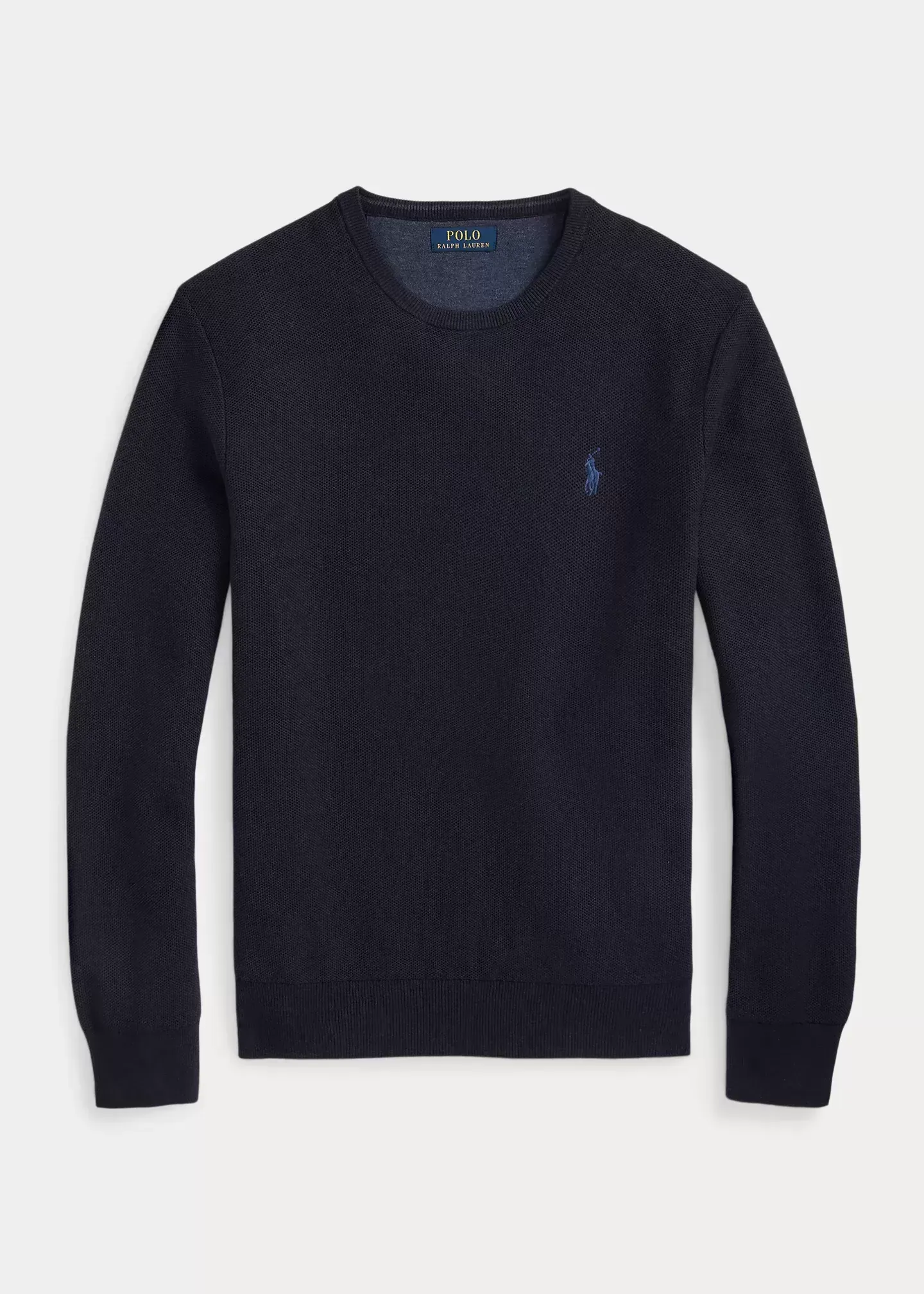 Polo Ralph Lauren Textured Cotton Crewneck Sweater
