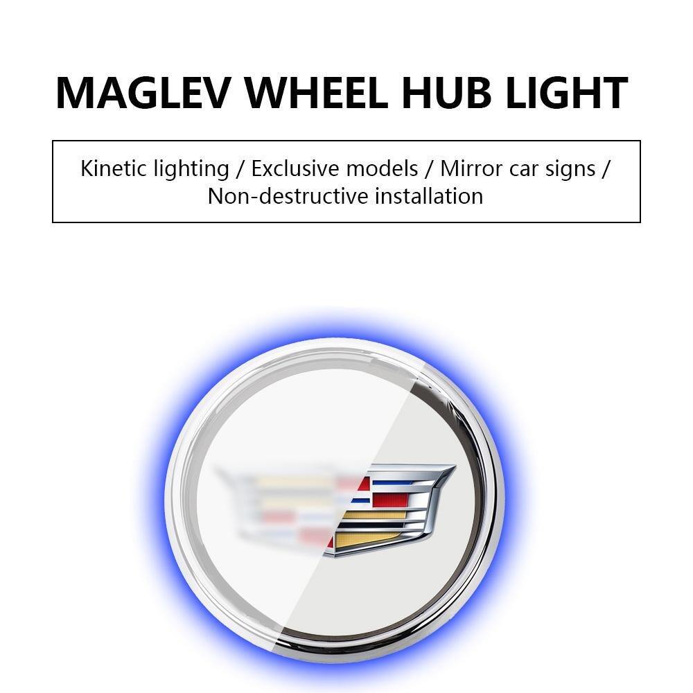 🔥Magnetic Suspension LED Floating Wheel Cap 2025 Version 4PC