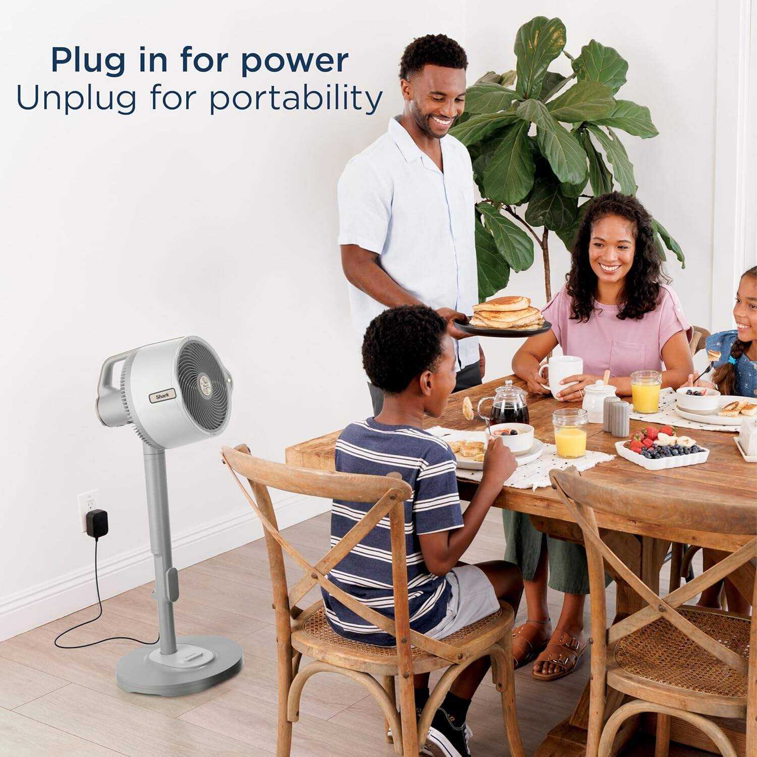 Shark FlexBreeze Pro Mist Fan — Indoor & Outdoor, Integrated Misting