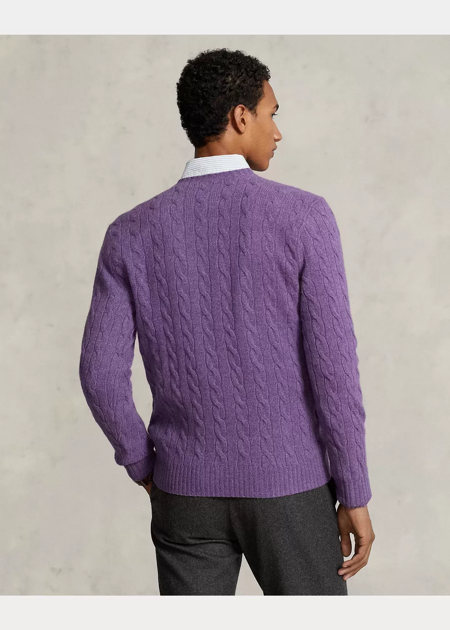 Polo Ralph Lauren Cable-Knit Wool-Cashmere Sweater