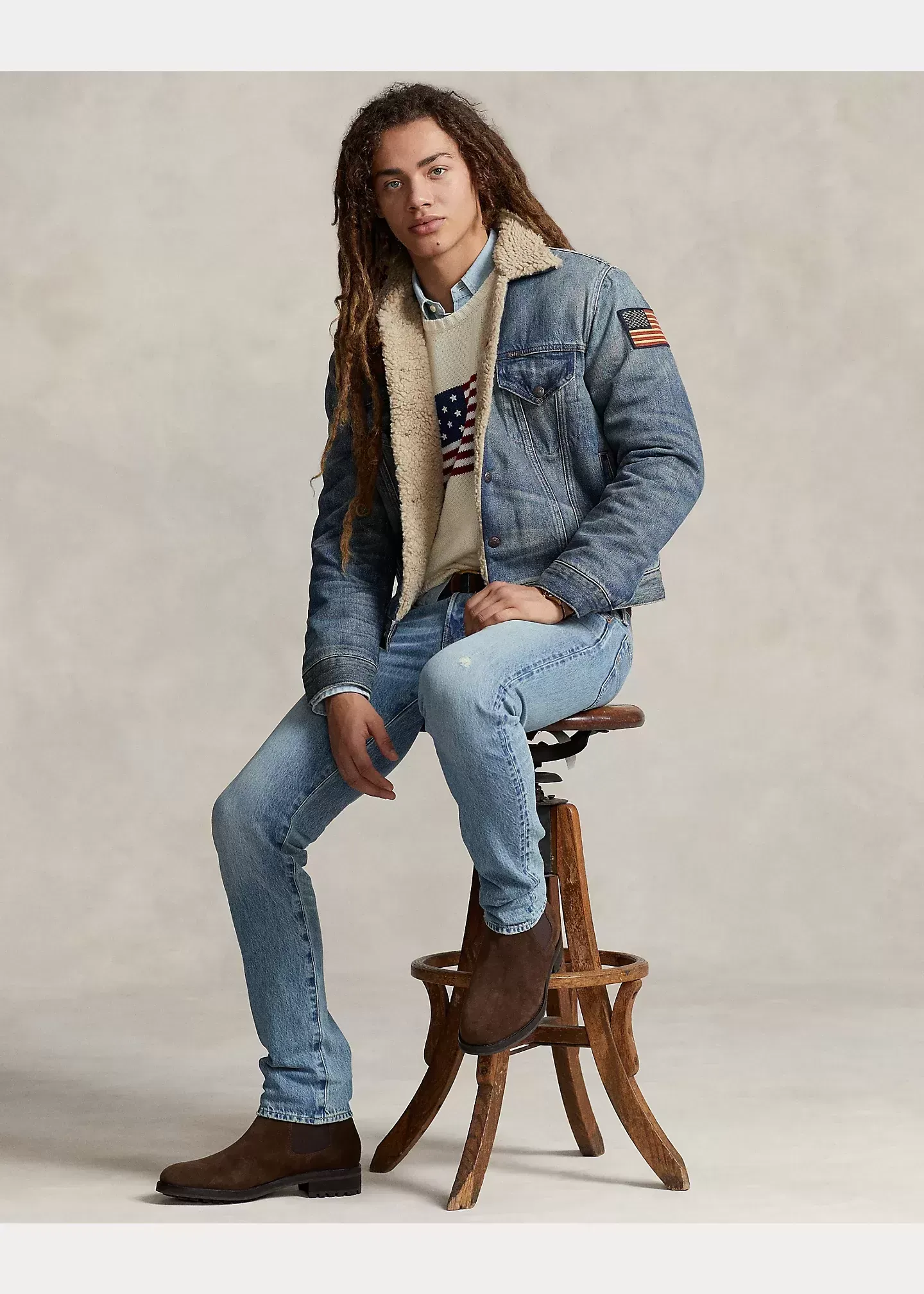 Polo Ralph Lauren The Iconic Flag Sweater