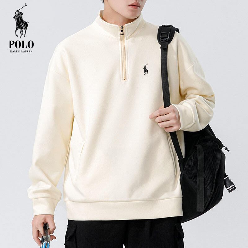 Ralph Lauren men's autumn and winter casual cotton sweatshirt jacket