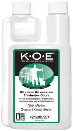 K.O.E Kennel Odor Eliminator Fresh Scent Concentrate 16 oz
