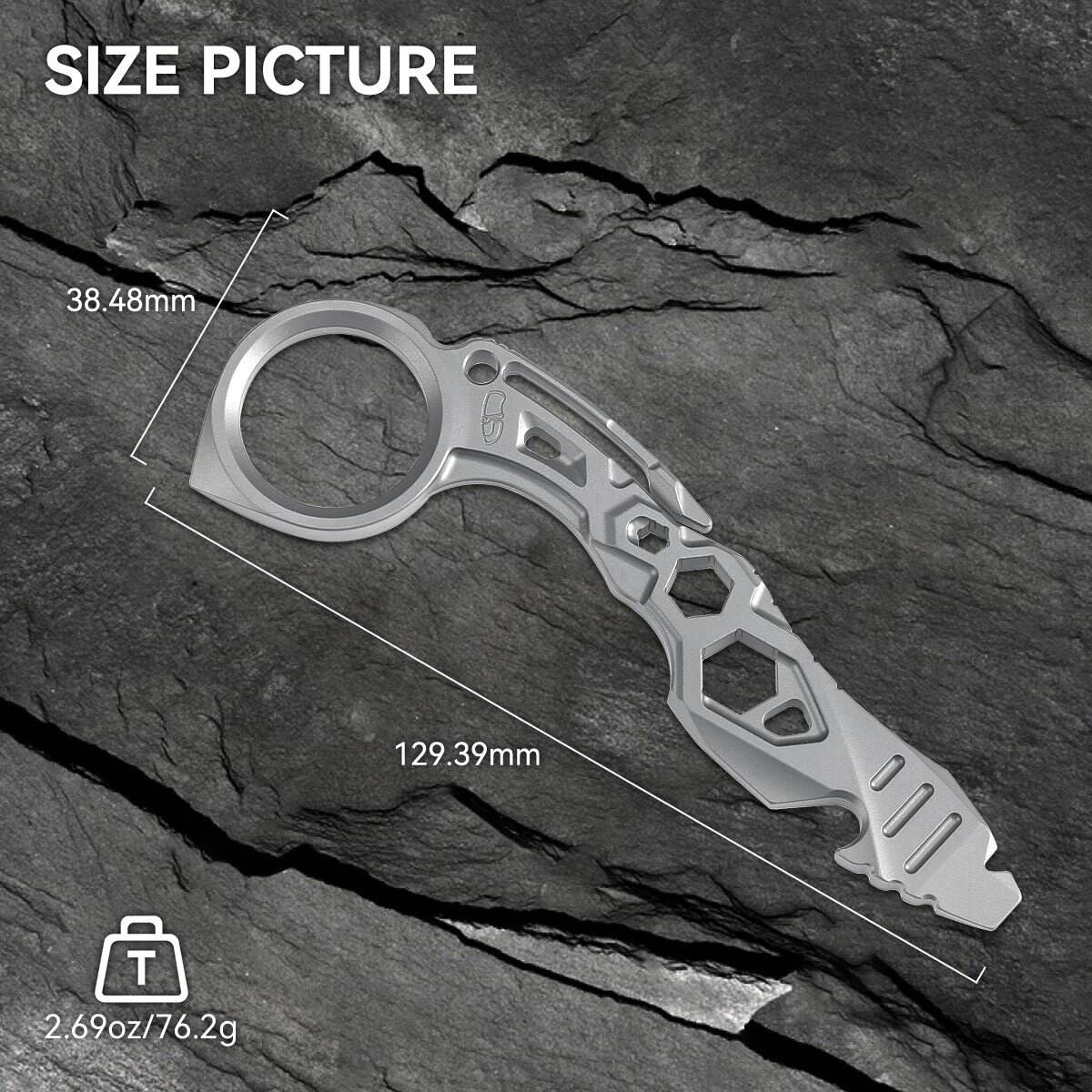 ⚙️Sebastian Irawan designs Kansept G008 series titanium multi-purpose EDC tools💪