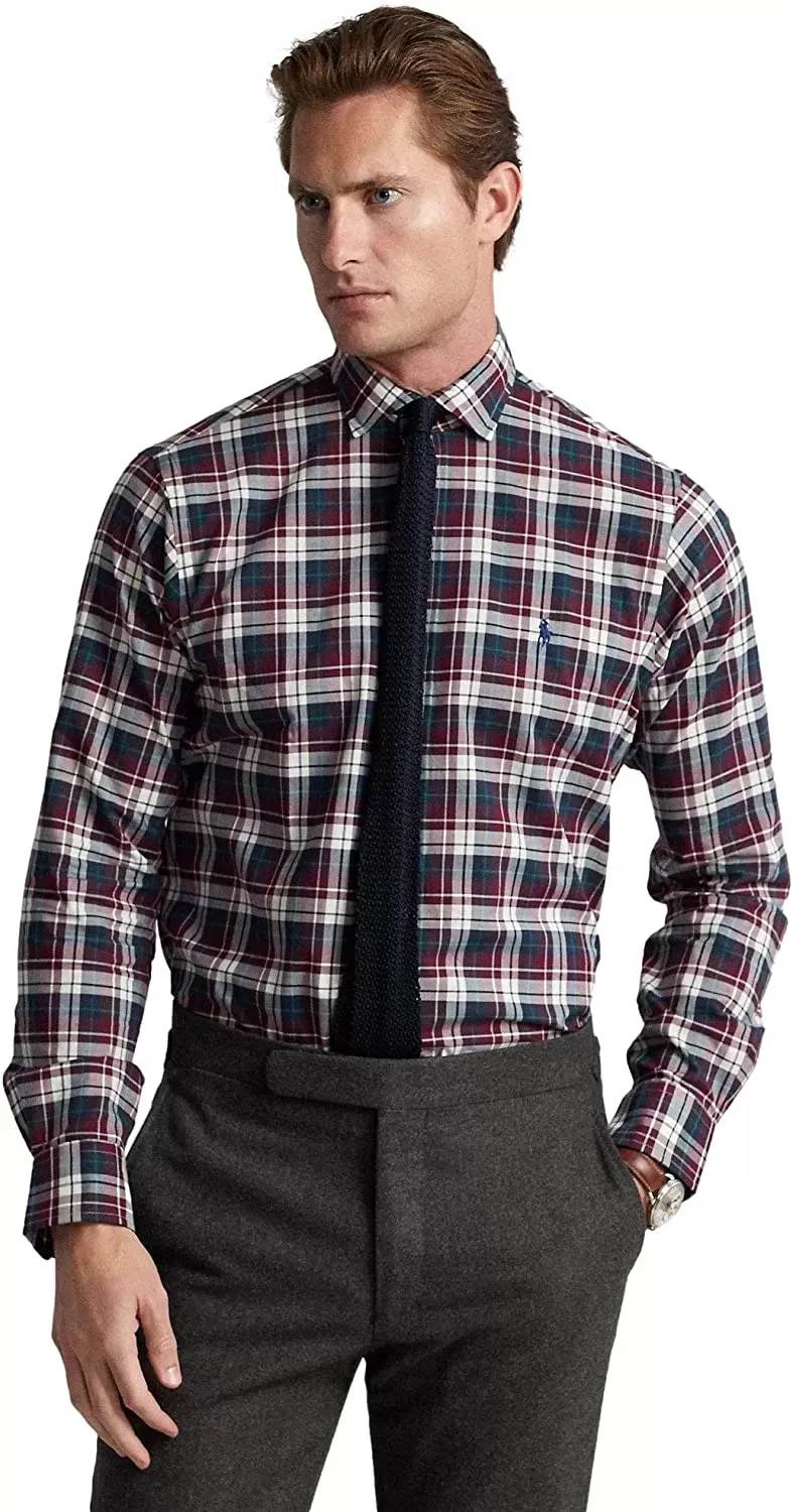 POLO RALPH LAUREN Men's Long Sleeve Classic Oxford Shirt
