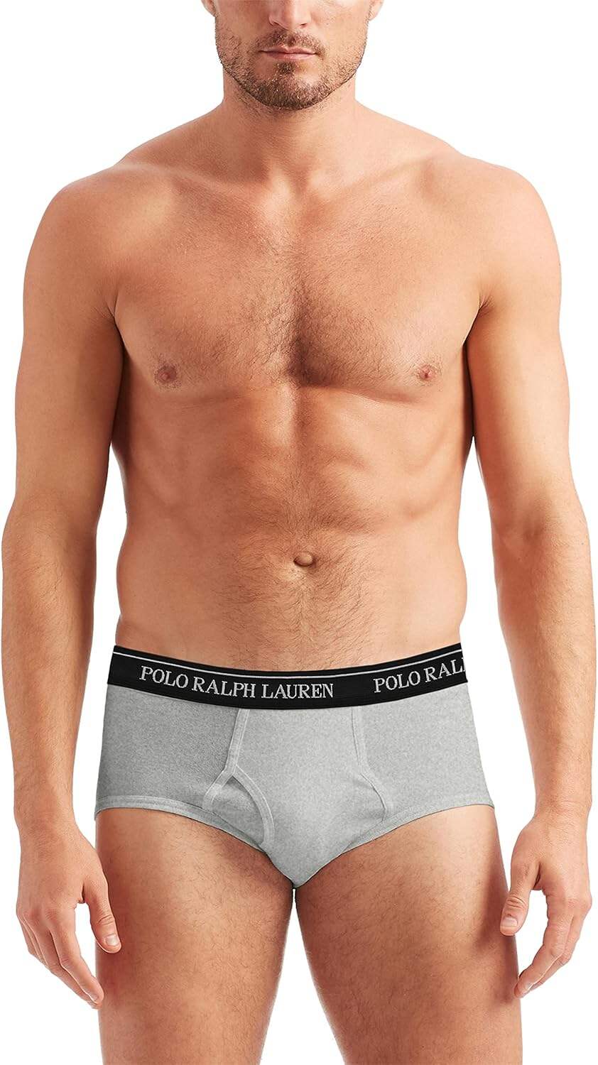 Polo Ralph Lauren Men's Stretch Classic Fit Briefs 4 Pack