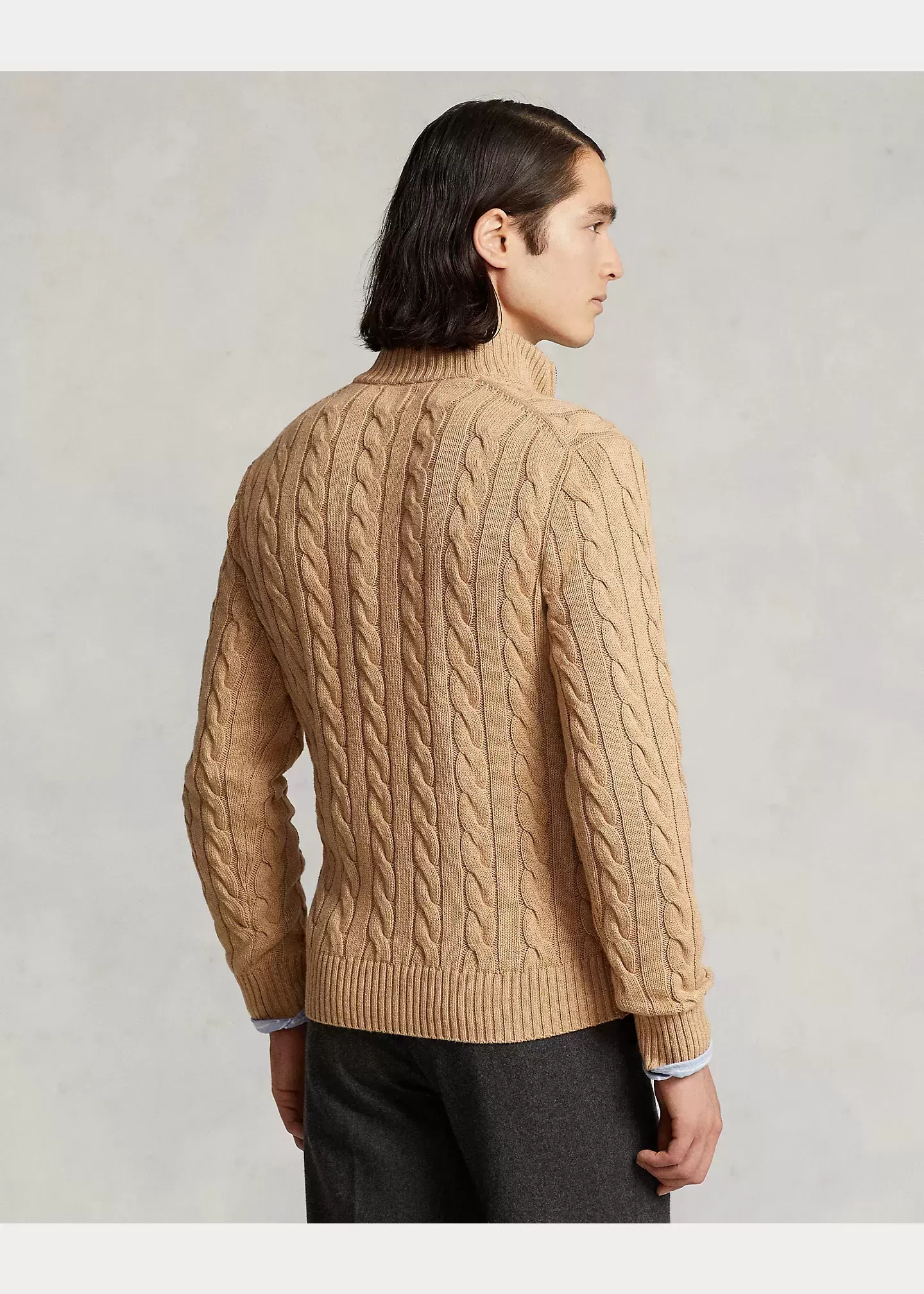 Polo Ralph Lauren Cable-Knit Cotton Sweater